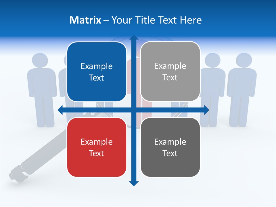 Blue Background Series PowerPoint Template