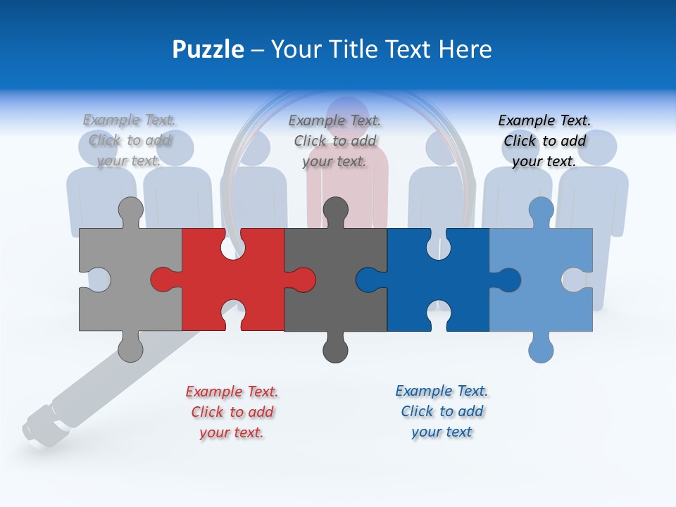 Blue Background Series PowerPoint Template