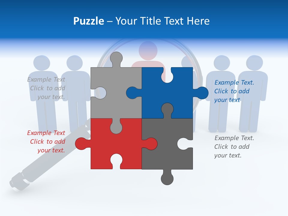 Blue Background Series PowerPoint Template