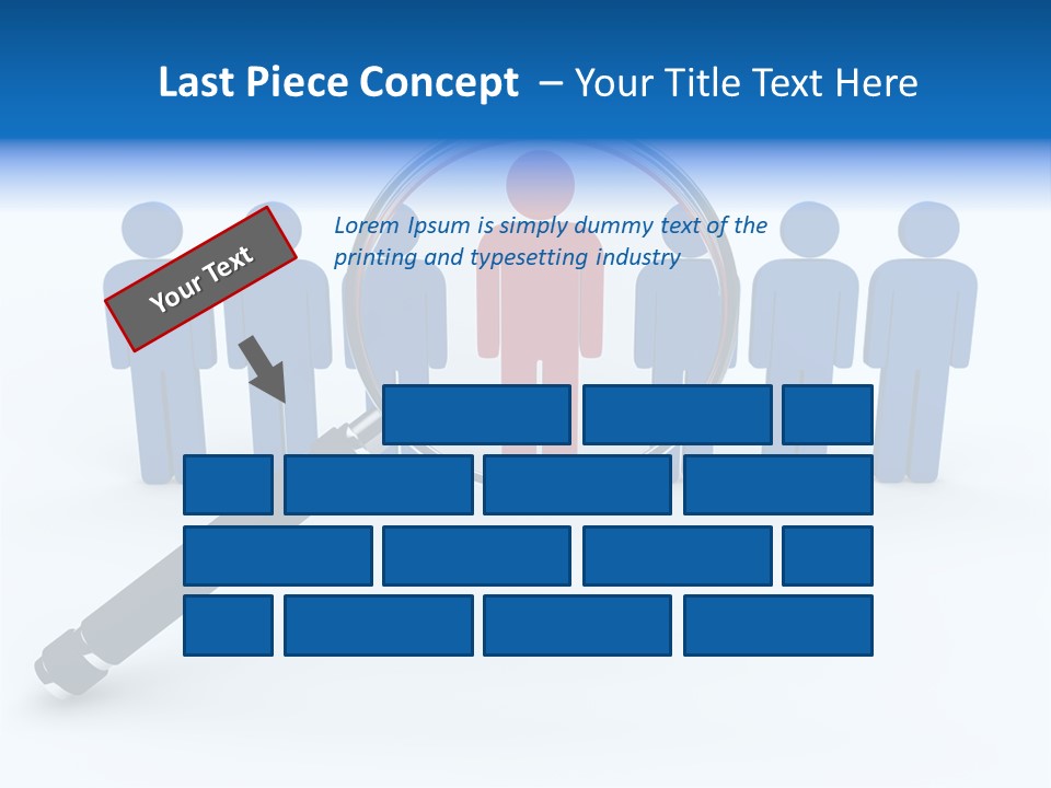 Blue Background Series PowerPoint Template