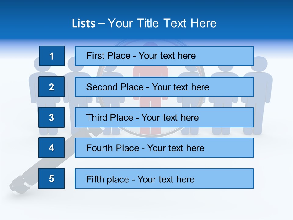 Blue Background Series PowerPoint Template