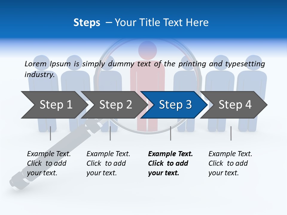 Blue Background Series PowerPoint Template