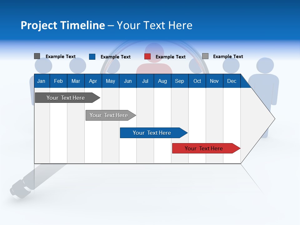Blue Background Series PowerPoint Template