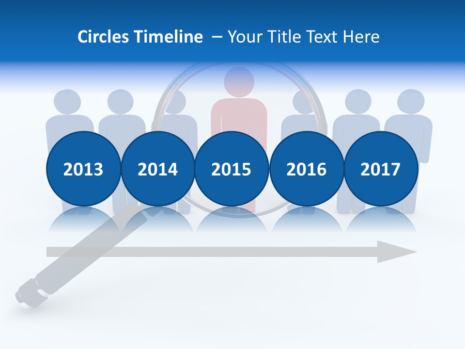 Blue Background Series PowerPoint Template