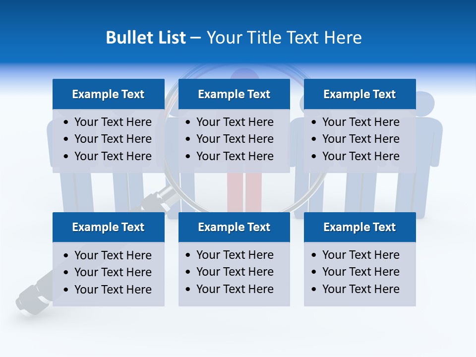 Blue Background Series PowerPoint Template