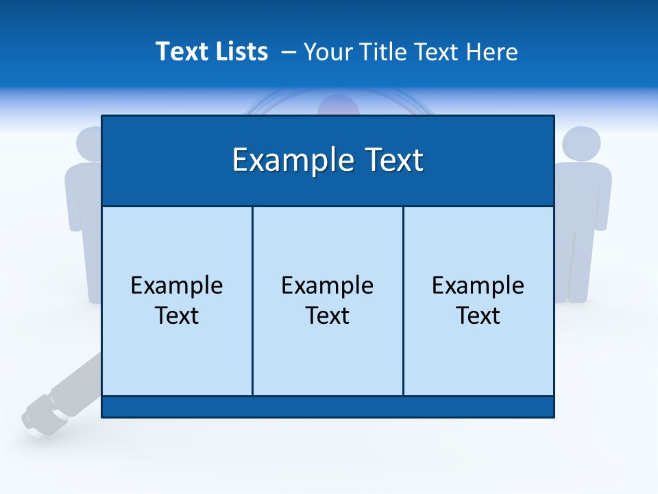 Blue Background Series PowerPoint Template