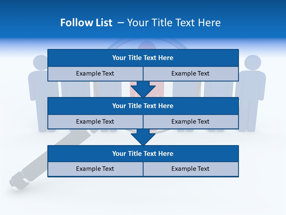 Blue Background Series PowerPoint Template
