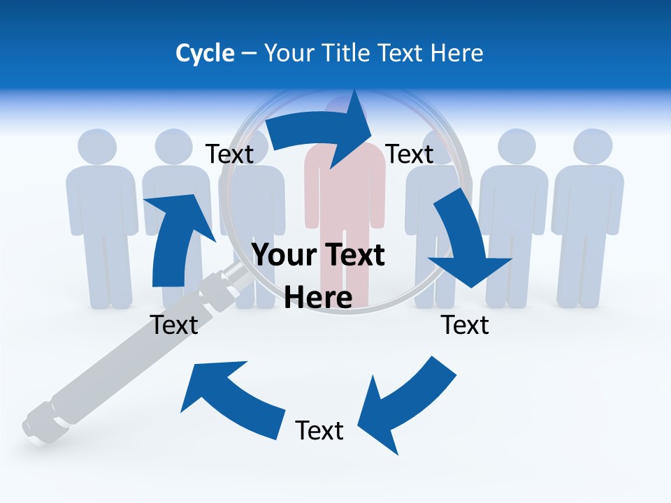 Blue Background Series PowerPoint Template