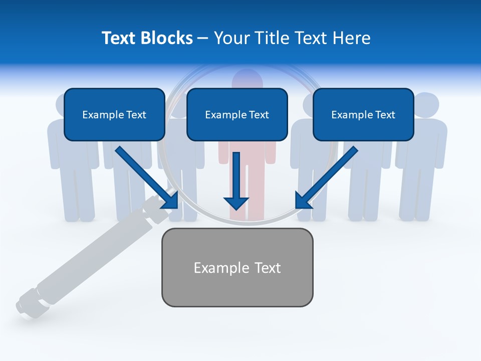 Blue Background Series PowerPoint Template