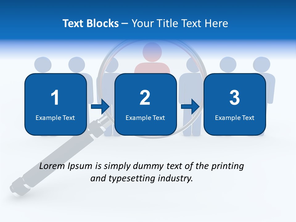 Blue Background Series PowerPoint Template