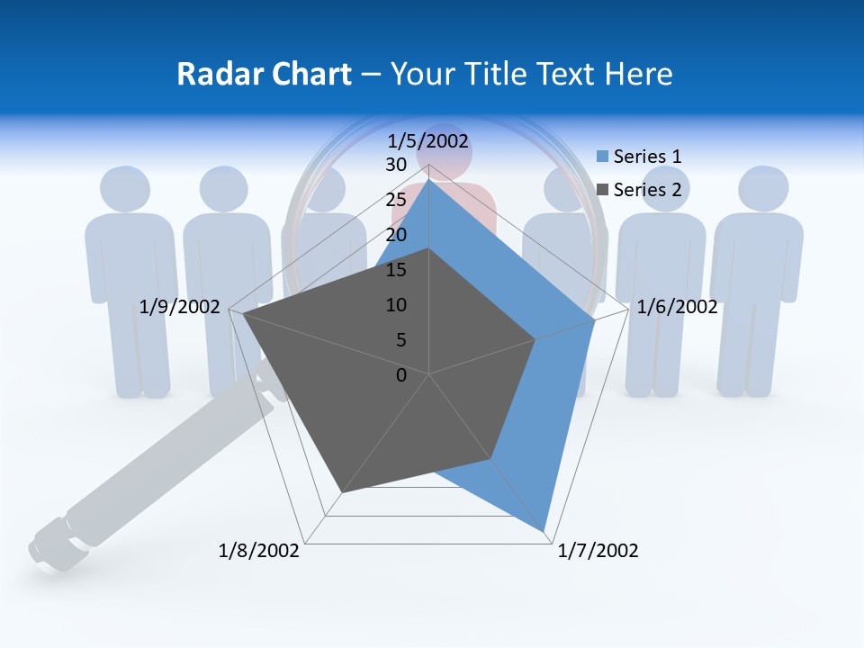 Blue Background Series PowerPoint Template