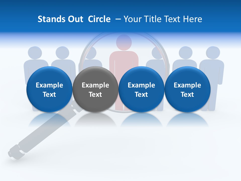 Blue Background Series PowerPoint Template