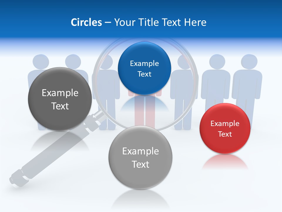 Blue Background Series PowerPoint Template