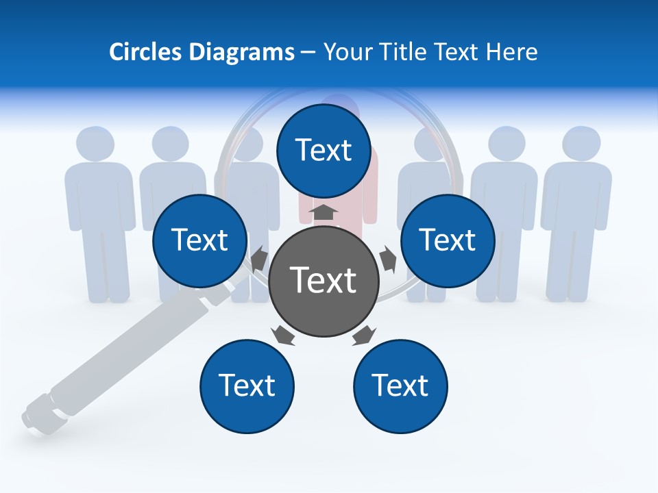 Blue Background Series PowerPoint Template