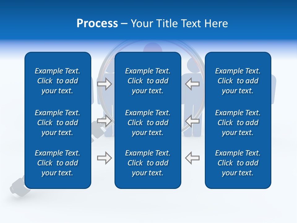 Blue Background Series PowerPoint Template