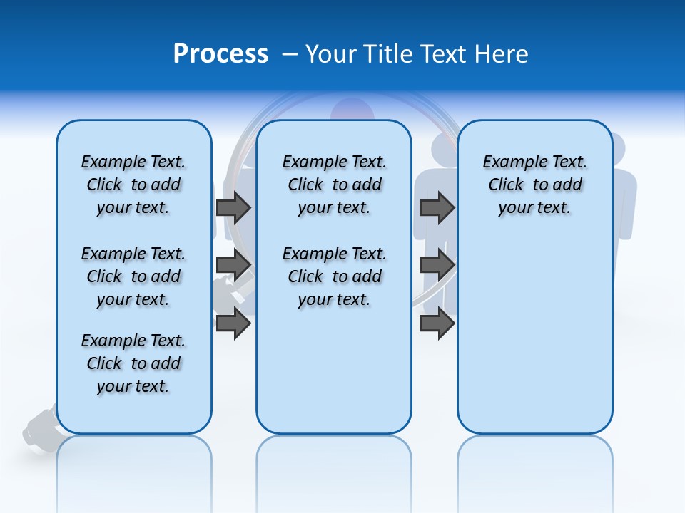 Blue Background Series PowerPoint Template