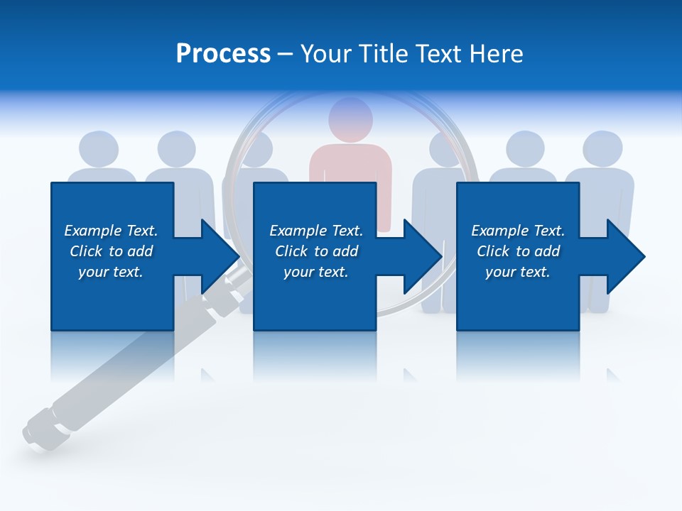 Blue Background Series PowerPoint Template