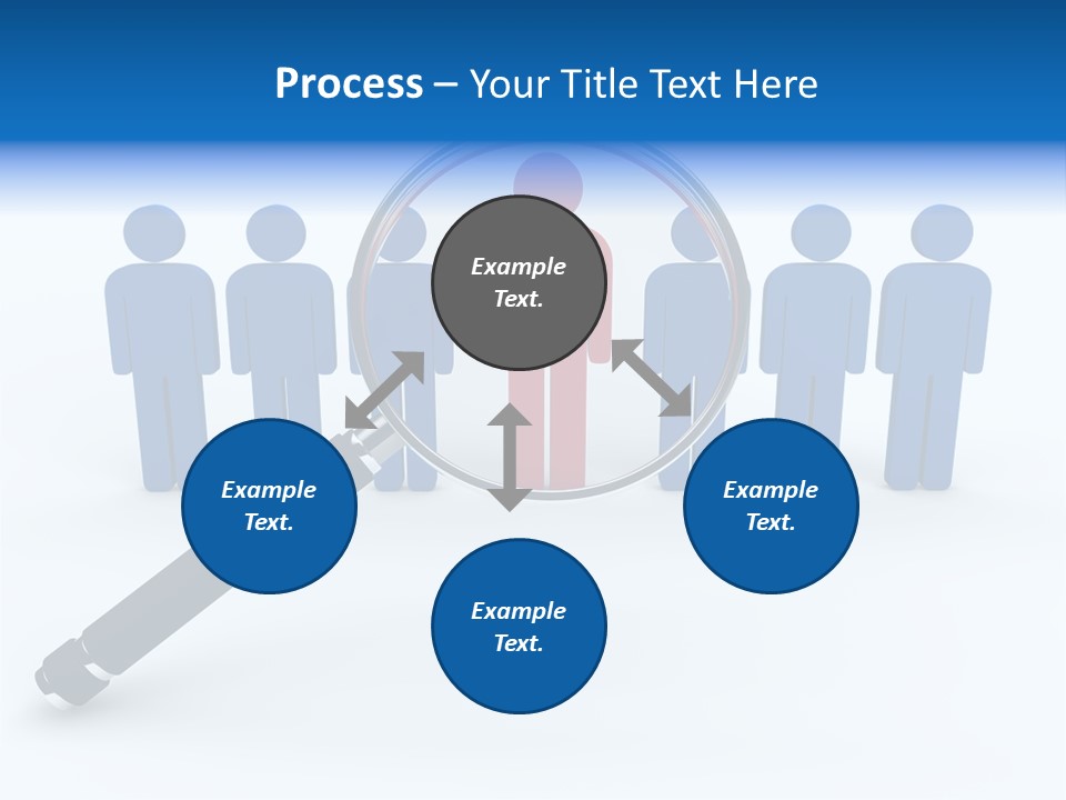 Blue Background Series PowerPoint Template