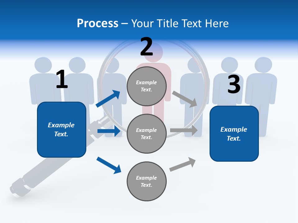 Blue Background Series PowerPoint Template