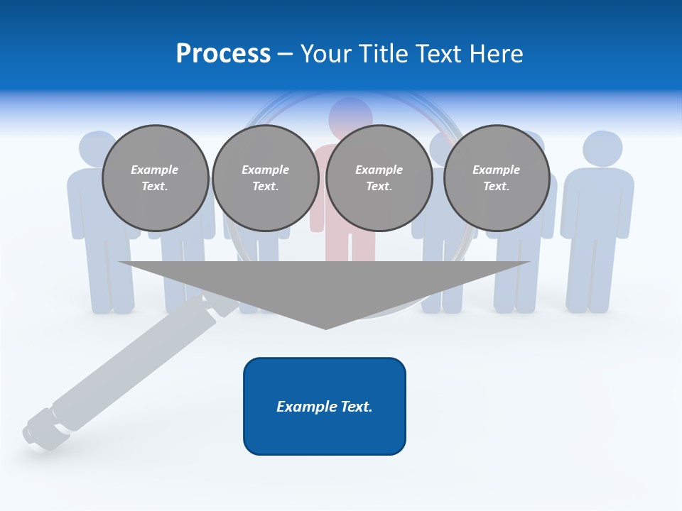 Blue Background Series PowerPoint Template