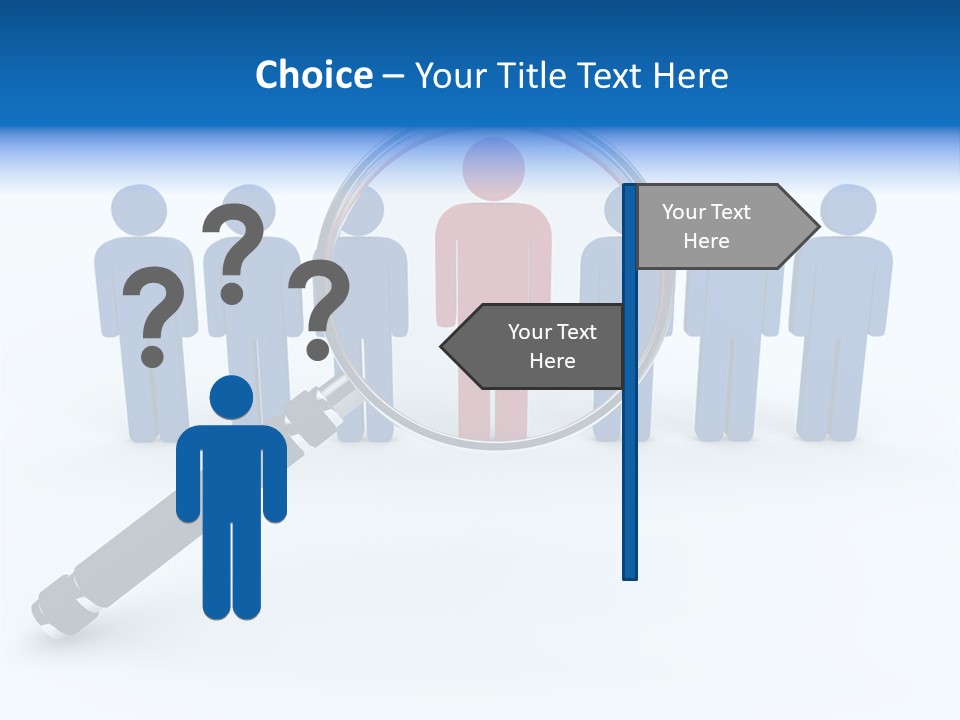 Blue Background Series PowerPoint Template