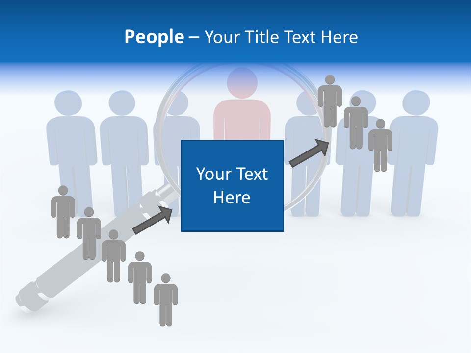 Blue Background Series PowerPoint Template