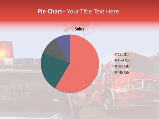 Traffic Beacon Arrest PowerPoint Template