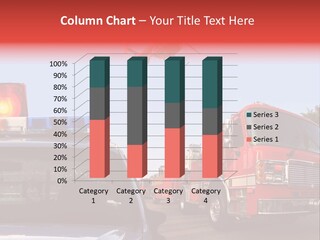 Traffic Beacon Arrest PowerPoint Template