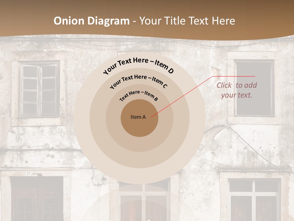 Facade Urban Abandoned PowerPoint Template