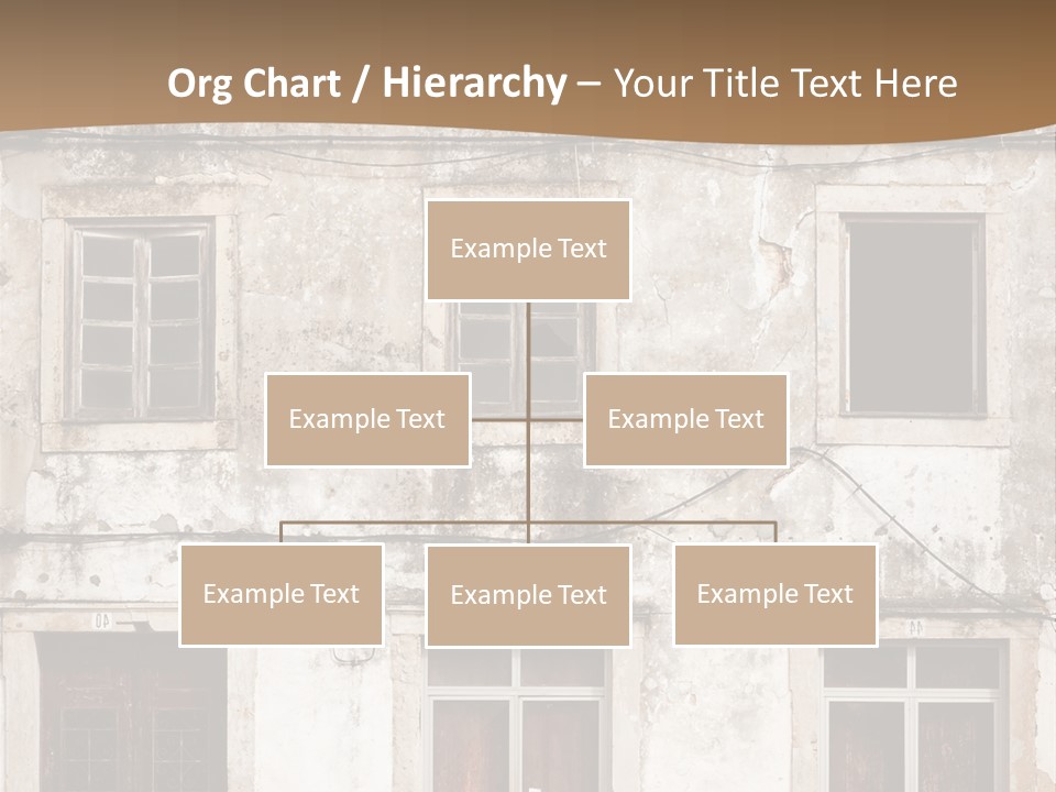 Facade Urban Abandoned PowerPoint Template