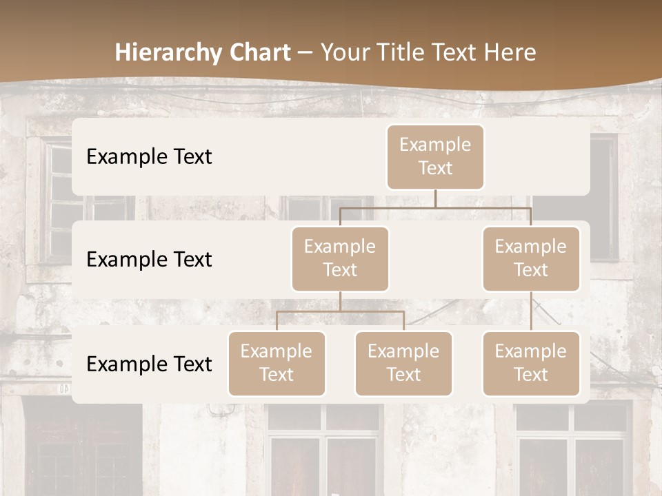 Facade Urban Abandoned PowerPoint Template