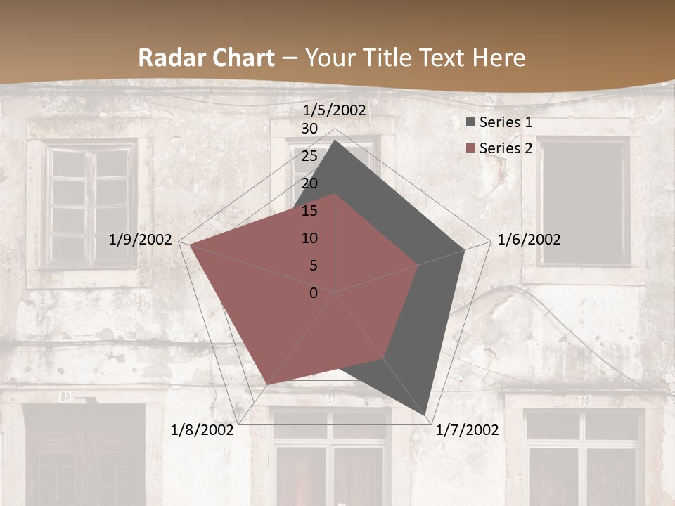 Facade Urban Abandoned PowerPoint Template