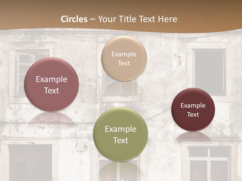 Facade Urban Abandoned PowerPoint Template