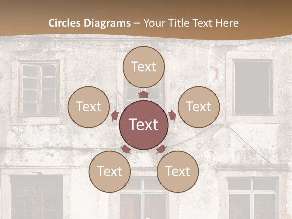 Facade Urban Abandoned PowerPoint Template