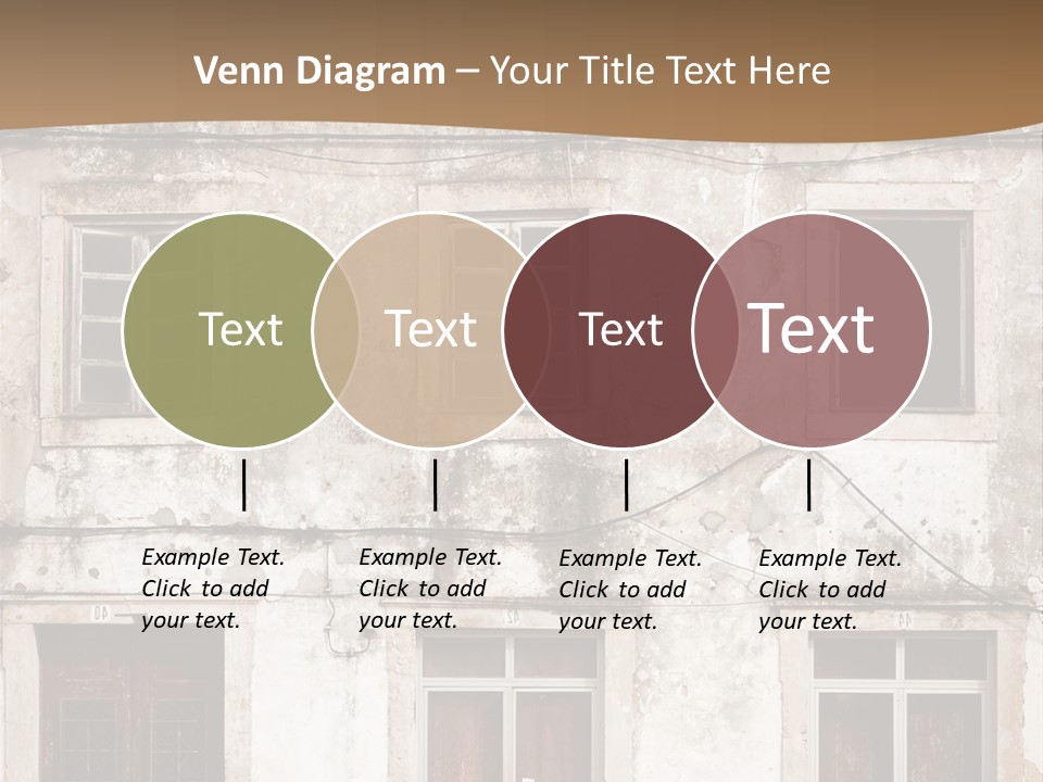 Facade Urban Abandoned PowerPoint Template