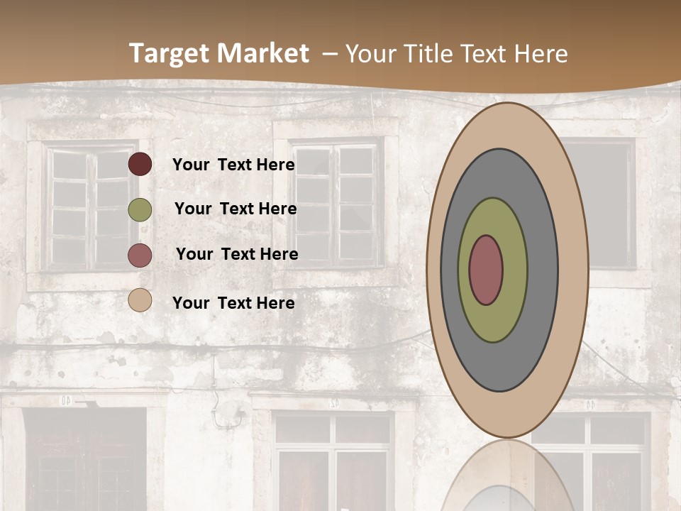 Facade Urban Abandoned PowerPoint Template