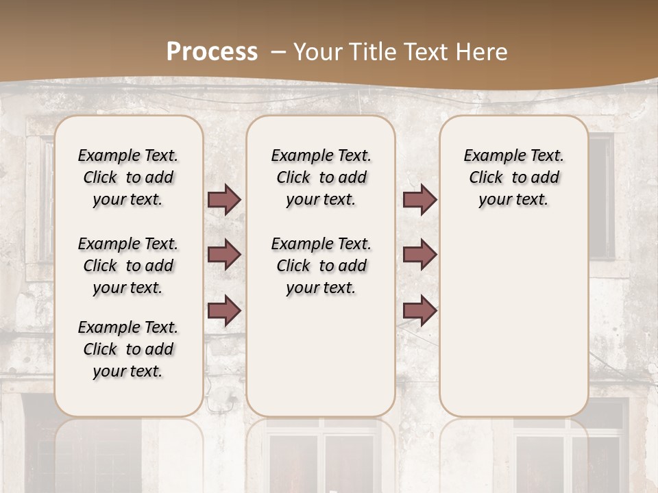 Facade Urban Abandoned PowerPoint Template