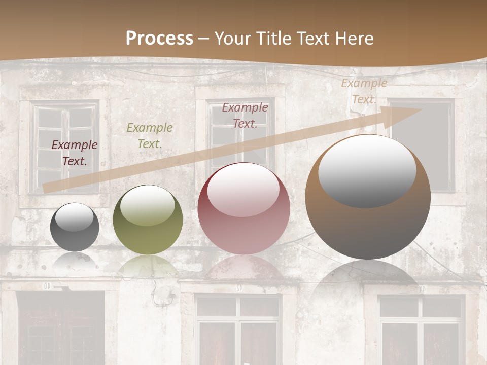 Facade Urban Abandoned PowerPoint Template