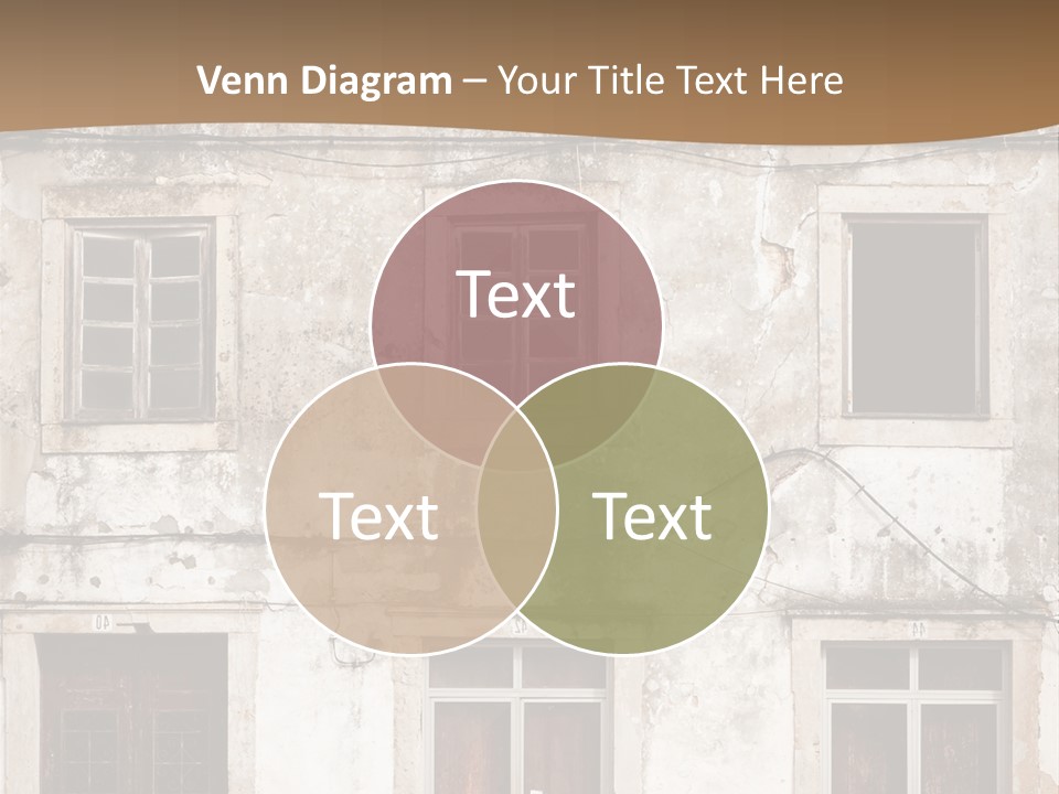 Facade Urban Abandoned PowerPoint Template