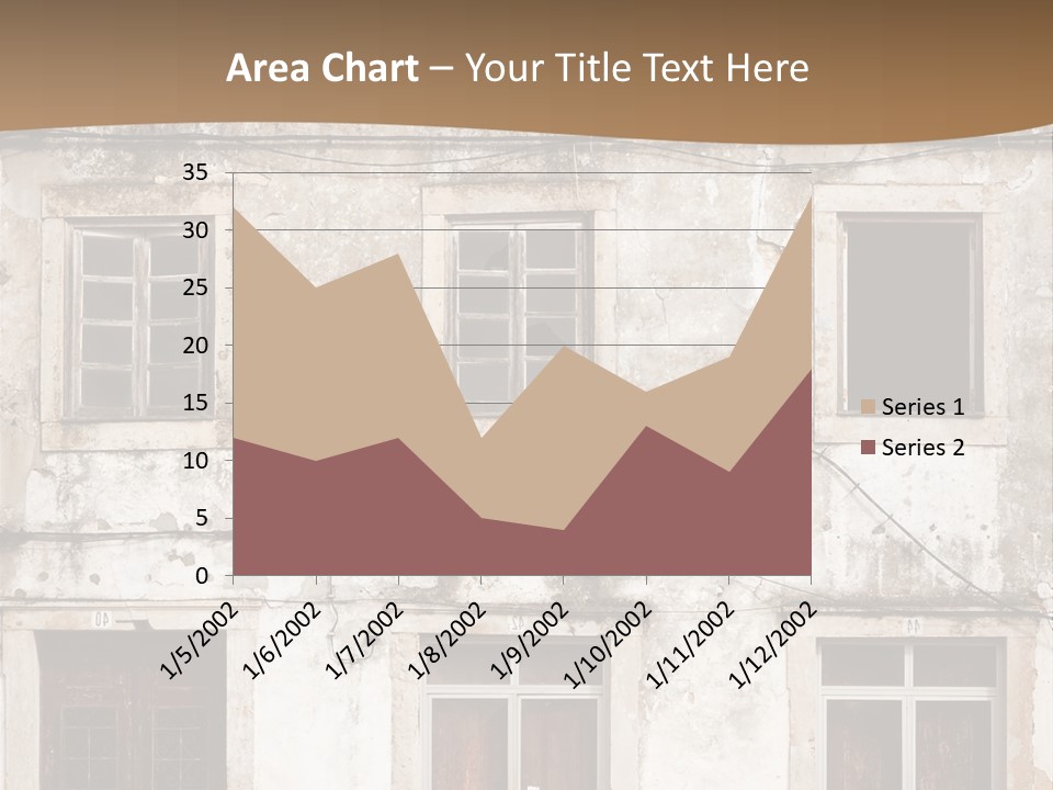 Facade Urban Abandoned PowerPoint Template