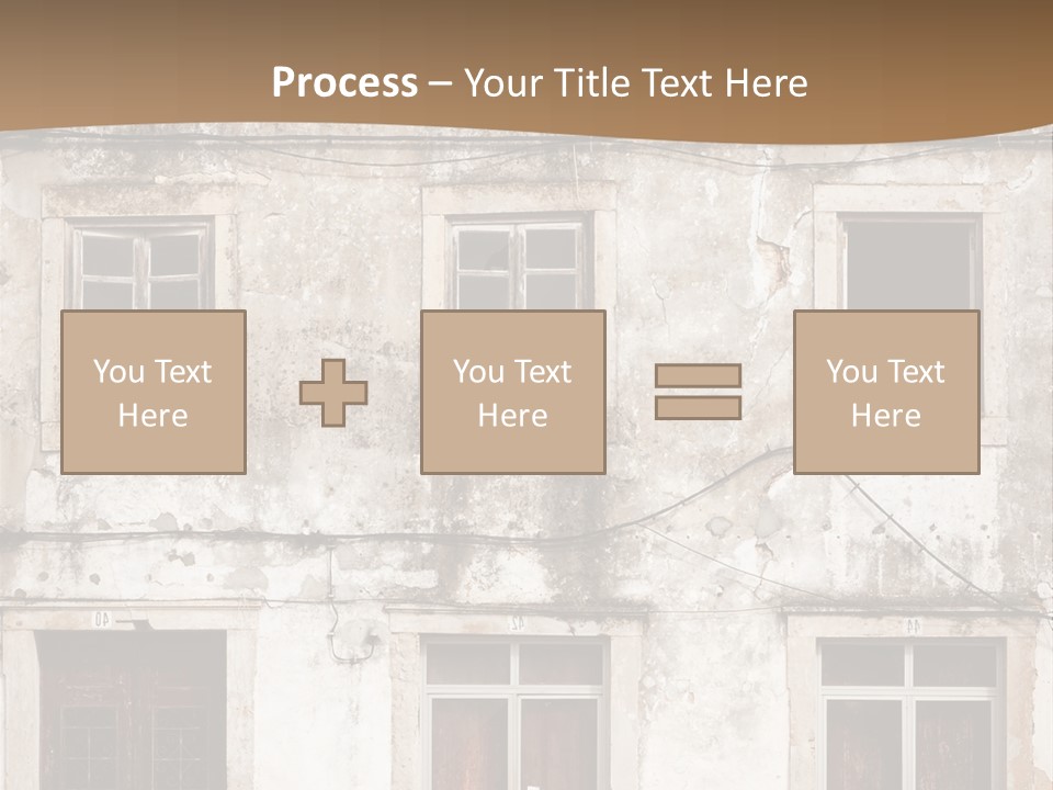 Facade Urban Abandoned PowerPoint Template