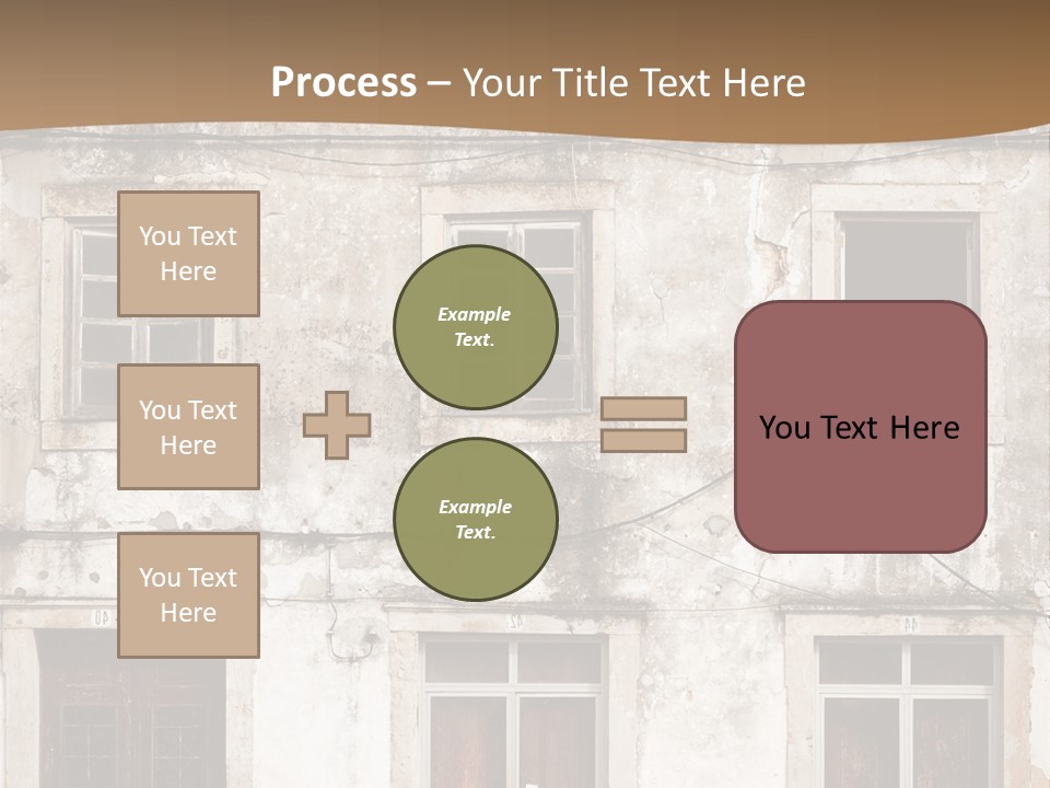 Facade Urban Abandoned PowerPoint Template