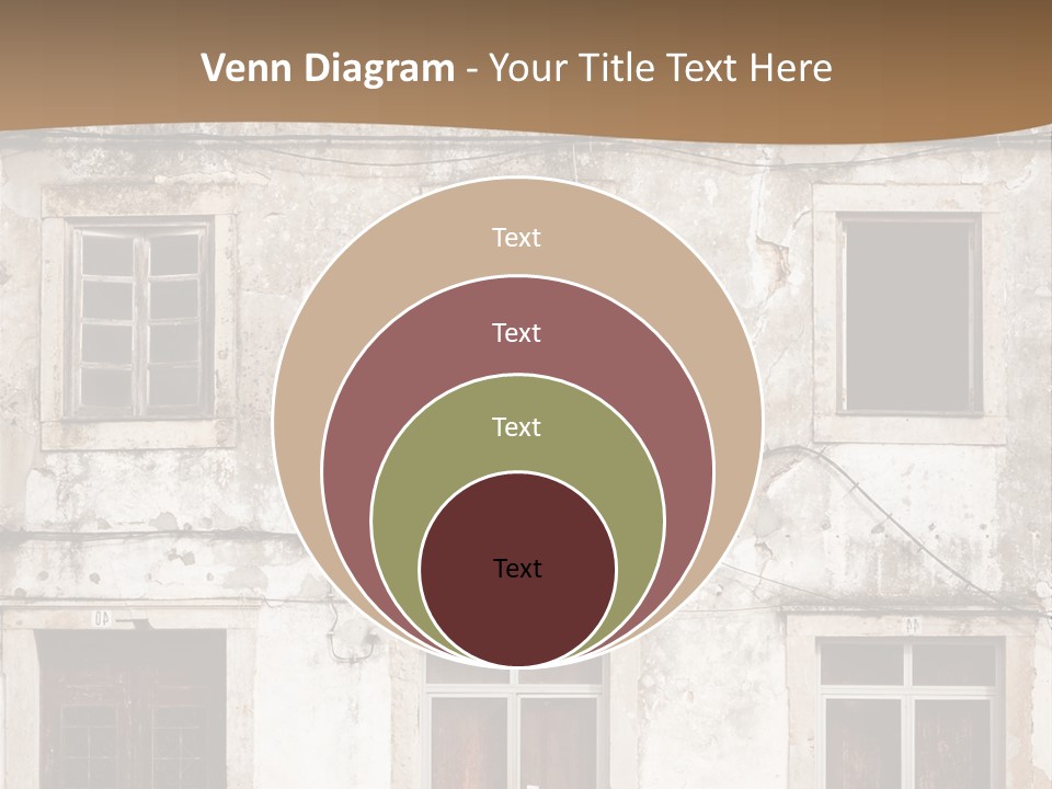 Facade Urban Abandoned PowerPoint Template