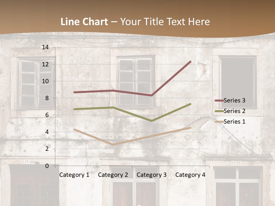 Facade Urban Abandoned PowerPoint Template