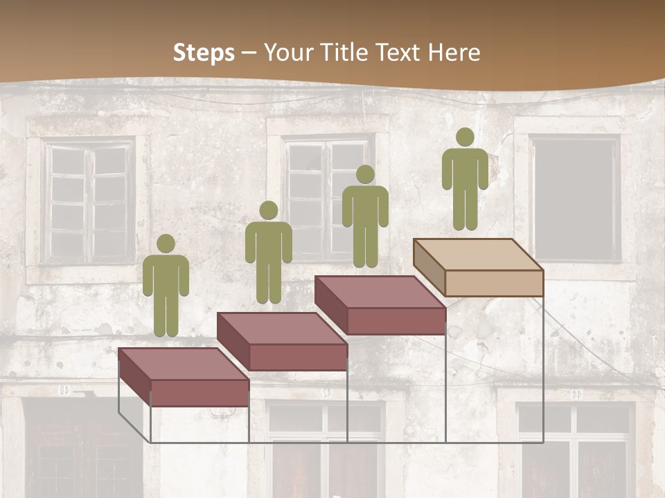 Facade Urban Abandoned PowerPoint Template