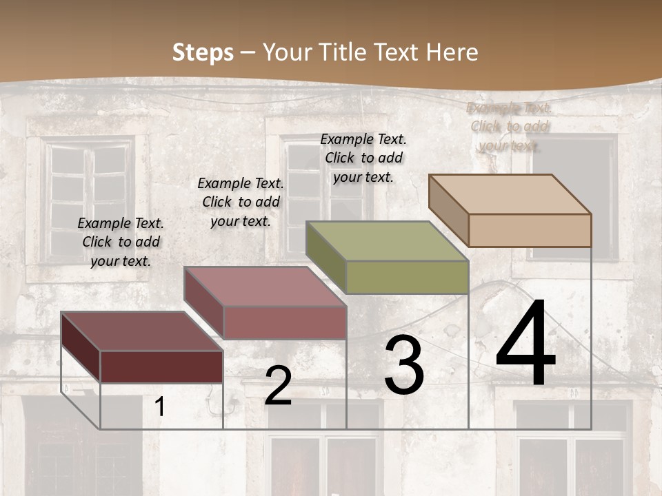 Facade Urban Abandoned PowerPoint Template