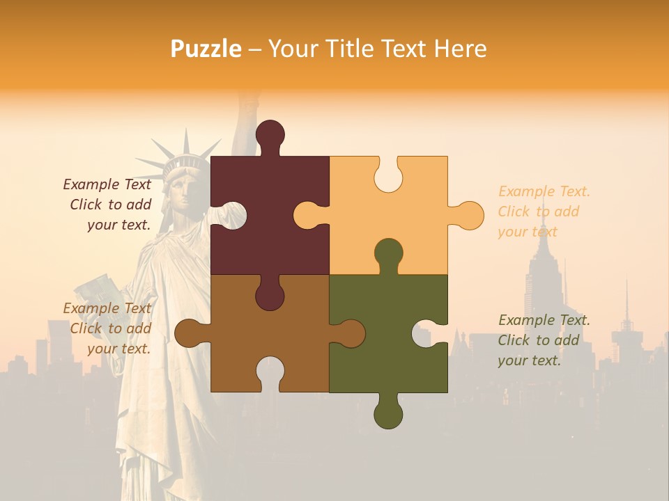 Center River American PowerPoint Template