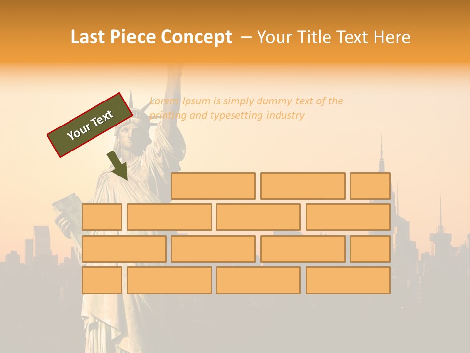 Center River American PowerPoint Template