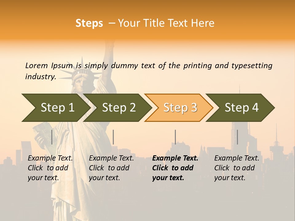 Center River American PowerPoint Template