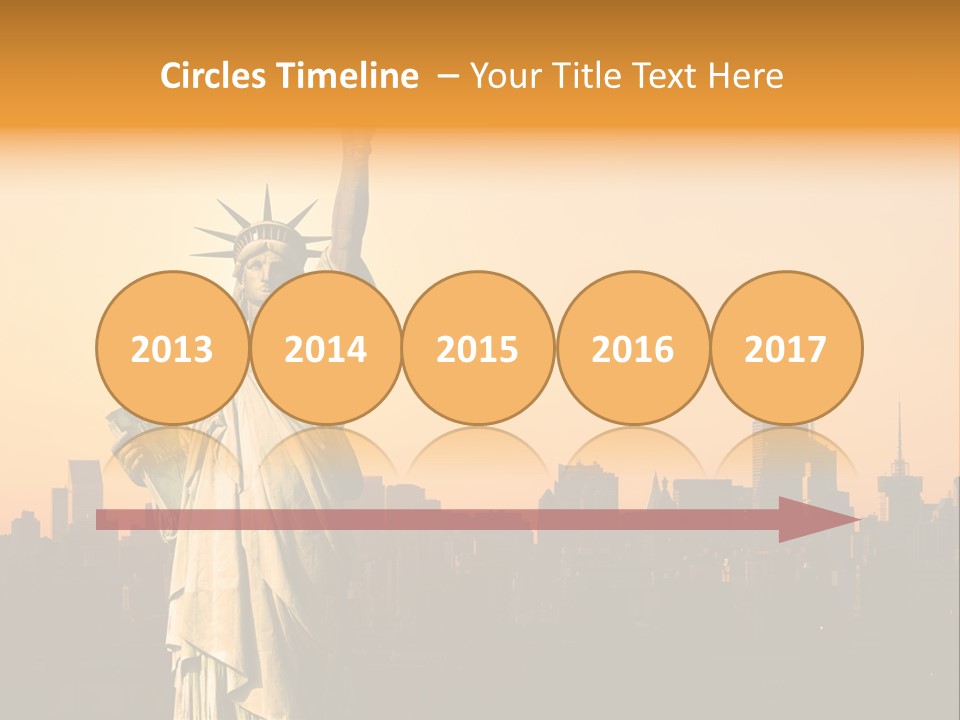 Center River American PowerPoint Template